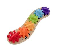 Perfeclan Accessoire de Bricolage pour Tableau d'activités, Jouet d'engrenages, Cadeau Portable pour développer la motricité Fine des bébés