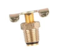 perfeclan Accessoire de purge pour compresseur d'air : vanne en laiton. Installation facile, pièces de rechange, portable, robuste, étanche et légère, 1.62 Cm