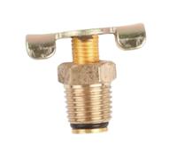 perfeclan Accessoire de purge pour compresseur d'air : vanne en laiton. Installation facile, pièces de rechange, portable, robuste, étanche et légère, 1.25 Cm