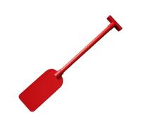 Perfeclan Accessoires de pagaie pour Enfants, pagaie décorative Confortable en PVC pour canoë Gonflable, pour Spectacles sur scène, Rouge 60cm