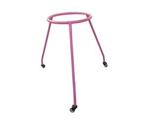 Perfeclan Aide à la Marche pour Enfants, Accessoire de Patinage à roulettes avec 3 Roues pour débutants, Hauteur réglable, pour l'entraînement, Pink S
