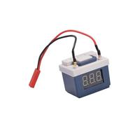 perfeclan Alarme basse tension pour batterie LiPo RC, testeur de batterie pour voiture RC, moniteur de compact, accessoires de décoration et d'amélioration, Bleu