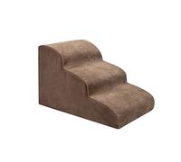 Perfeclan Animaux Escalier Marche Chien Chat Rampe Plateforme Tissu Lavable Antidérapant Conçu pour Escalader Adapté Animaux Domestiques Intérieur Ch, Brun