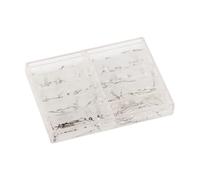 Perfeclan Assortiment de Broches de Montre, pièces d'aiguilles de Montre en Alliage, Ensemble d'heures et de Minutes de Remplacement pour Accessoires de