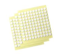 perfeclan Autocollants pour mèche de bougie, 300 pièces, ruban Double face résistant à la chaleur pour la fabrication de bougies, support de Base fixe en cire, 1 cm x 0.08 cm