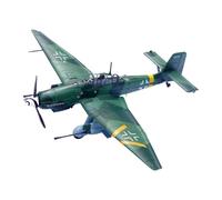 Perfeclan Avion de Chasse Miniature à l'échelle 1/72, décoratif, Vert, à Exposer sur Un Bureau ou Une étagère. Jouet pour Enfant.