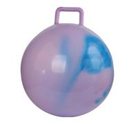 Perfeclan Ballon Gonflable pour Enfants, Jouet Sauteur avec Poignée, Exercice Développe l'Équilibre et la Coordination, Ballon de Saut en PVC pour Parc, Cour, Extérieur, Arrière-Cour, 55cm