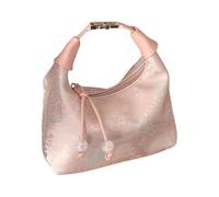 perfeclan bandoulière Lune, Pochette Tendance, Hobo pour Les Vacances, Les fêtes et Le Travail, Rose