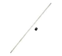 Perfeclan Barre de -Foot, Accessoire de Table pour Jeux de société, Trou de 2,5 mm, 8 mm x 52,5 cm, pièce de Rechange