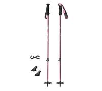 Perfeclan Bâtons de Ski Multifonctions Ergonomiques et Réglables, en Alliage d'Aluminium, Bâtons de Ski Télescopiques Adultes et Enfants, Parfaits pour Pistes et Hivernales en Plein Air
