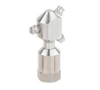 Perfeclan Bille de Pulvérisation Rotative Boule de Nettoyage Réservoir 360 Outil de Nettoyage Acier Inoxydable Auto Convient pour Barils Alimentaires, 1 Pouce