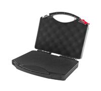 perfeclan Boîte à outils avec insert en mousse, étui de transport portable anti-poussière avec poignée, étui rigide pour instruments et appareils photo, 40 X 36 X 10 Cm