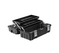 perfeclan Boîte à outils portable, organisateur de rangement, étui rigide de pour mécaniciens et appareils électroniques, S