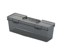 perfeclan Boîte à Outils Rangement Valise à Outils Multifonctionnelle avec Couvercle Transparent Poignée Ergonomique Structure Robuste PP pour Protection Access, Style A