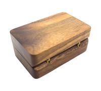 Perfeclan Boîte à Pinces à Cravates, Coffret Cadeau Compact en Bois, présentoir à Bijoux, écrin idéal pour Un Anniversaire ou Un Cadeau pour Un