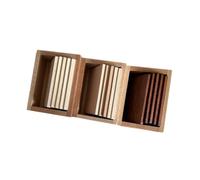 perfeclan Boîte d'aide pédagogique, jouet éducatif, polyvalent, inspire l'éducation sensorielle et la reconnaissance des textures pour l'école maternelle, A