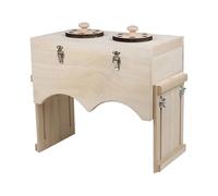 perfeclan Boîte de moxibustion, support pour brûleur de moxibustion, outil de traitement des brûlures, cadeau en bois pour acupuncteur, outil de traitement, L