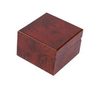 Perfeclan Boîte de Rangement pour Montre individuelle, Organisateur de Bijoux avec Coussin, étui en Bois pour Montre-Bracelet Homme/Femme, présentoir pour