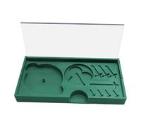 Perfeclan Boîte de Rangement pour pièces de Montres, Support Professionnel pour Cadrans et Composants de Montres, Plateau de Rangement pour mouvements de, Gren