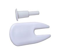 perfeclan Bouchon de ballon d'exercice/de avec outil de retrait, blanc, pour matelas gonflable/piscine.