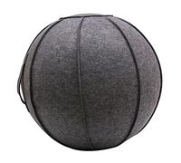 Perfeclan Boule de Yoga Couverture Ballons d'exercice Protecteur Assis Ball Chair Wrap Protection Housse Transporteur-Antislip Durable - Foncé Gris