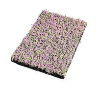 perfeclan Bouquet de fleurs miniatures, groupes de végétation florale réalistes de 10 mm de hauteur, décor de mise en page pour de bonsaï de train, Erica Carnea
