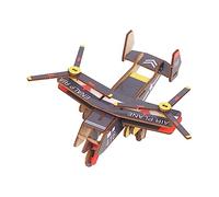 perfeclan Bricolage 3D en bois Puzzle assemblage avion modèle de construction améliorer les fonctions cérébrales avion modèle Puzzles, Style un