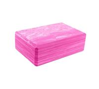 Perfeclan Brique de en Mousse EVA, Surface antidérapante, Coussin de Pilates pour l'équilibre et l'approfondissement des étirements, Rose