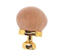 perfeclan Brosse autobronzante pour le corps, outil cosmétique polyvalent compact à tête large, pinceau de maquillage pour le visage et les jambes pour le, or