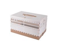 Perfeclan Cage à Pigeons, nichoir à Pigeons avec poignée, boîte de Transport pour poulailler, Cage de Transport pour Oiseaux de pour l'entraînement,