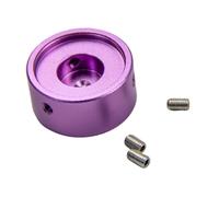 perfeclan Capuchon de bouton de pédale de guitare, capuchon de protection pour pied de commutateur au pied, remplacement de réparation, avec vis pour pédales, Violet