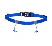 Perfeclan Ceinture de Course de Triathlon avec 6 Boucles de Gel, Flexible, Professionnelle, légère, multifonctionnelle, 35,4 Pouces de Long, réglable et, Bleu