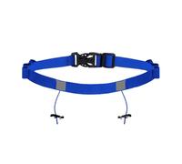 Perfeclan Ceinture Porte-dossard pour Triathlon avec Passants, Ceinture de Course à dossard à dégagement Rapide pour l'entraînement, la Course à Pied et la, Bleu
