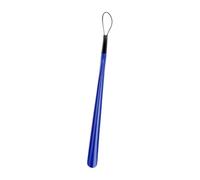 Perfeclan Chausse-Pied à Poignée Portable en Plastique, Corne de Chaussure, Chausse-Pied pour Bottes Aide à Chaussures pour Personnes Âgées Enceintes Hommes, Bleu, 60 cm