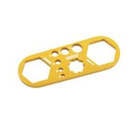 Perfeclan ourche de vélo Clé à manivelle Outil Multifonctionnel Robuste ourche Avant de vélo de Montagne légère, Or 24mm 26mm