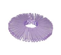 Perfeclan Cols à Volants réglables détachables de Victorien élisabéthain pour, Violet Clair