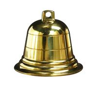 Perfeclan Copper Bell Lucky Ornement Pendant Feng Shui Décoration Polyvalente Robuste pour Carillon éolien Accessoires à la Main arbitraire, 3po
