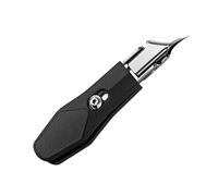 perfeclan Coupe-ongles biseauté, antidérapant, léger, à large ouverture, pour la maison, les adultes et les, Noir