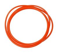 Perfeclan Courroie de Remplacement pour d'entraînement de vélo, Accessoire de Cyclisme d'entraînement Robuste de 5 mm de Largeur, 185 cm de, Rouge