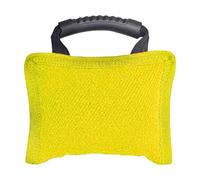 Perfeclan Coussin à mâcher pour Chien, Sac de Dressage, Jouet à mâcher Facile à Utiliser, Accessoires pour Animaux de Compagnie d'extérieur, Jouet à Tirer, Jaune