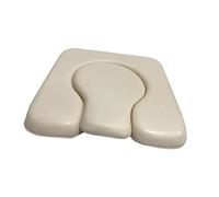 Perfeclan Coussin de siège d'aisance universel coussin de toilette détachable confortable éponge rembourré étanche pour chaise de douche commode