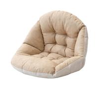 perfeclan Coussin de siège épais et multifonctionnel pour balancelle avec sangle et panier suspendu, idéal pour balcon, intérieur extérieur, Chameau