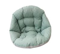 perfeclan Coussin de siège épais et multifonctionnel pour balancelle avec sangle et panier suspendu, idéal pour balcon, intérieur extérieur, Vert