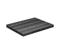 perfeclan Coussinets en mousse d'emballage, inserts de rembourrage, feuille de mousse de polyéthylène souple, rembourrage en mousse de protection pour boîte à, 40x30x2.5 Cm