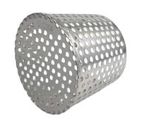 perfeclan Couvercle de crépine de gouttière, bouchon de drain de sol, couvercle de drain de toit, protection contre les feuilles, filtre anti-obstruction, Tube de 125