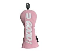 Perfeclan Couvre-tête de Club de Golf, Couvre-Chef en Bois, Accessoires de Golf en Cuir PU imperméable à l'eau à Long Cou, Couverture de Protection de tête pour, No5 Rose