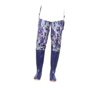 Perfeclan Cuissardes de pêche en PVC antidérapantes pour hommes et femmes, cuissardes de hanche pour l'agriculture, le jardinage et la pêche, Taille 40