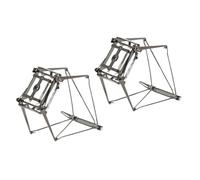 perfeclan de pantographes à bras 1:87, pièce d'accessoires de modèle de Train, remplacement robuste pour passe-temps, pièce d'antenne de Traction électrique, 2 Pièces
