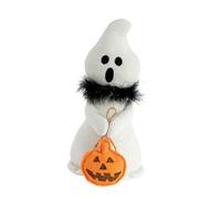 Perfeclan Décoration d'halloween, poupée, Jouet, Accessoire, Figurine décorative légère à Faire soi-même, Plateau fatigué, décoration pour la, Noir