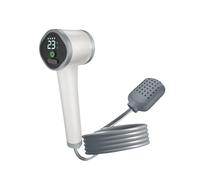 Perfeclan Douche Portable pour Camping, pommeau de Douche pressurisé par USB, Puissant, avec Affichage Couleur de la température de l'eau,